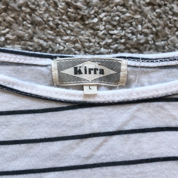 Kirra Striped Crop Top - Picture 4 of 5